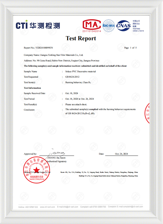 Prueba de retardante de llama SLS versión en inglés Prueba de retardante de llama SLS versión en inglés